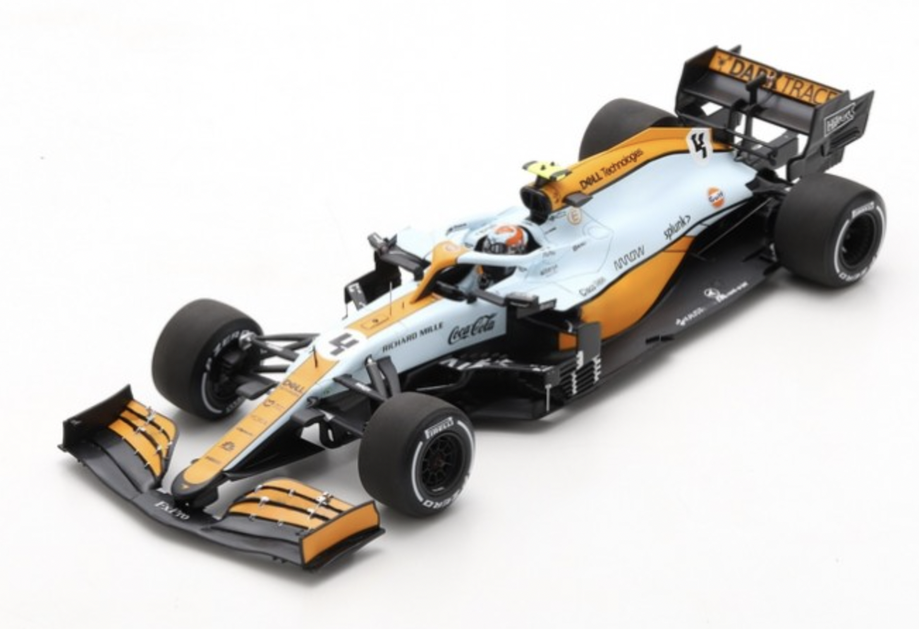 MCLAREN MCL35M N4 LANDO NORRIS GP MONACO 2021 SPARK 1 18