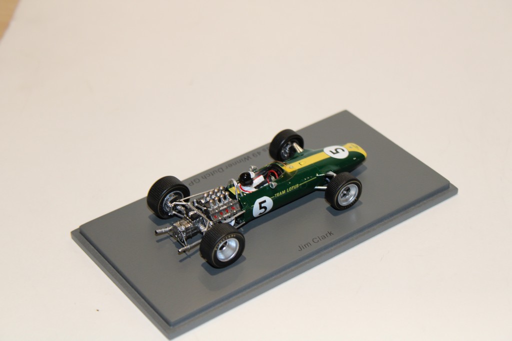 LOTUS 49 WINNER DUTCH GP 1967 JIM CLARK SPARK 1 43