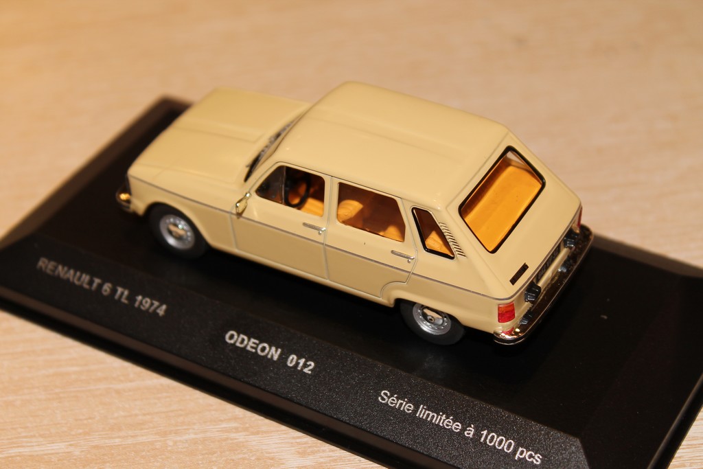 renault 6 miniature