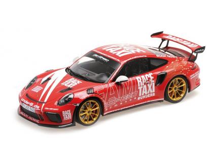 PORSCHE 911 GT3RS ROUGE GETSPEED RACE TAXI 2019 MINICHAMPS 1/18°