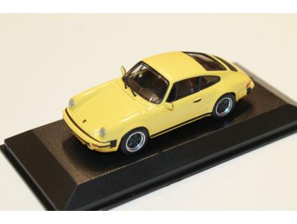 PORSCHE 911 SC 1979 YELLOW MINICHAMPS 1/43°