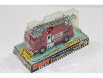 MERRYWEATHER MARQUIS FIRE TENDER 1977 DINKY TOYS 1/43°