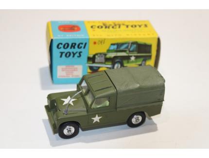 LAND ROVER 109 WB MILITAIRE CORGI 1/43°