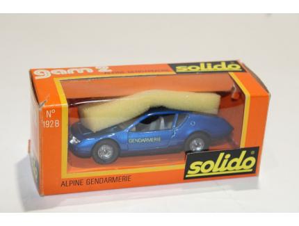 ALPINE A310 GENDARMERIE 1980 SOLIDO 1/43°