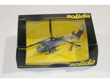 HELICO GAZELLE GENDARMERIE SOLIDO 1/50°