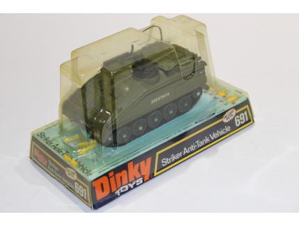 STRIKER ANTI-TANK VEHICULE 1975 DINKY TOYS 1/50°