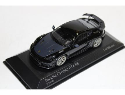 PORSCHE CAYMAN GT4 RS NOIR MINICHAMPS 1/43°