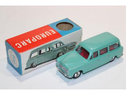 PEUGEOT 403 COMMERCIALE TURQUOISE 1955 CIJ 1/43°