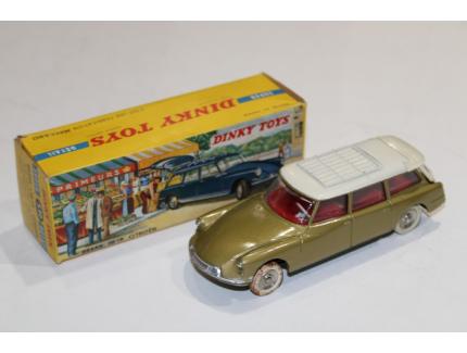 CITROEN DS 19 BREAK CHAMPAGNE 1965 DINKY TOYS 1/43°