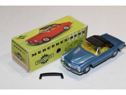 MERCEDES-BENZ 230 SL BLEU METAL 1965 MERCURY 1/43°