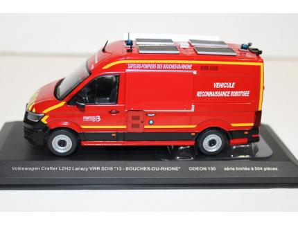 VOLKSWAGEN CRAFTER L2H2 LANERY VRR SDIS "13 - BOUCHES-DU-RHONE" - ODEON 1/43