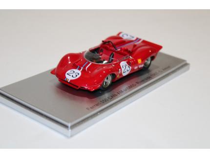 FERRARI 350 CAN-AM SN0860 RIVERSIDE 1967 C.AMON KESS 1/43°