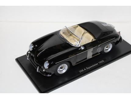 PORSCHE 356 A SPEEDSTER NOIRE 1955 KK SCALE 1/12°