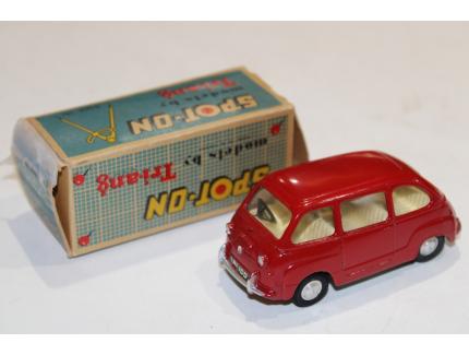 FIAT MULTIPLA ROUGE 1956 SPOT-ON 1/42°