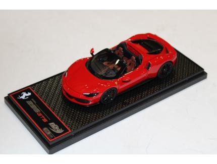 FERRARI 296 GTS SPIDER ROSSO CORSA 322 BBR 1/43°