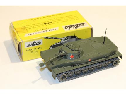 TANK RUSSE PT 76 "AMPHIBIE" - SOLIDO 1/43