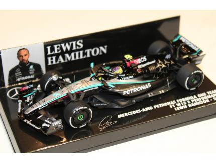 MERCEDES AMG F1 W15 HAMILTON 2024 MINICHAMPS 1/43°