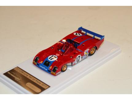 FERRARI 312PB LONG TAIL N°17 LE MANS 1973 TECNOMODEL 1/43°