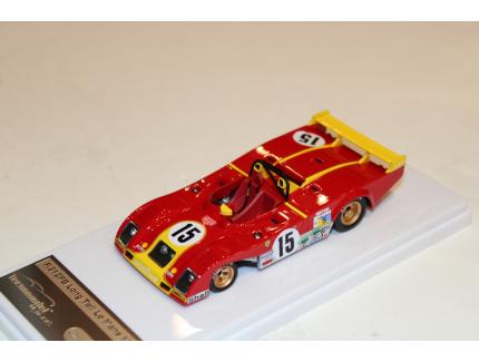 FERRARI 312PB LONG TAIL N°15 LE MANS 1973 TECNOMODEL 1/43°