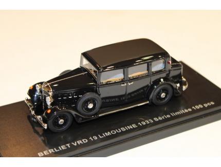 BERLIET VRD 19 LIMOUSINE (avant restauration) 1933 MINIATURES LYON 1/43°