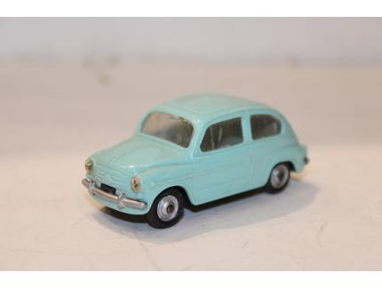 Fiat 600 Bleu Clair Norev 1/64