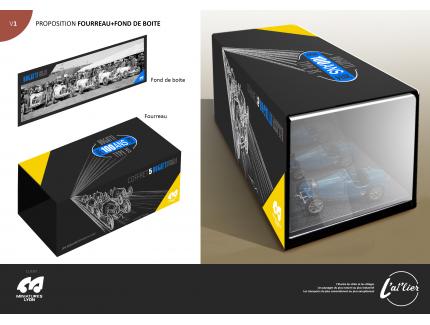 Pré-commande : LE COFFRET BUGATTI 100 ans du GP de Lyon - Miniatures Lyon 1/43