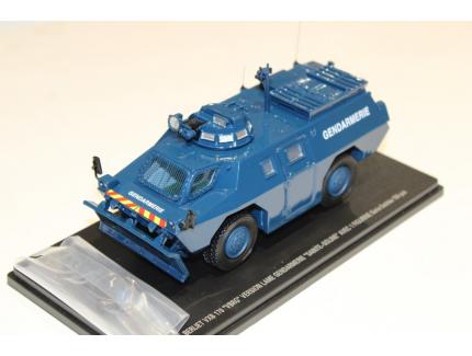 BERLIET VXB 170 VBRG GENDARMERIE STE-SOLINE AVEC FIGURINE PERFEX 1/43°