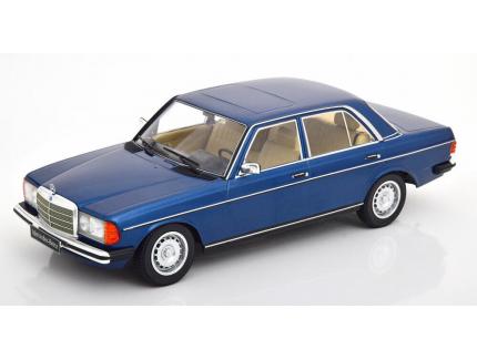 MERCEDES 280E W123 1977 BLUE KK SCALE 1/18°