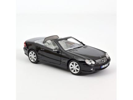 MERCEDES SL500 NOIR 2003 NOREV 1/18°