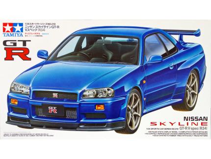 NISSAN GT-R R34 SKYLINE TAMIYA 1/24°