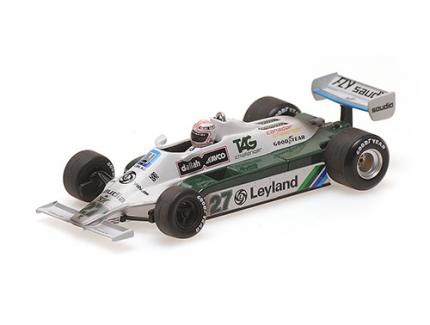 WILLIAMS FORD FW 07B N°27 A. JONES WORLD CHAMPION 1980 MINICHAMPS 1/43°