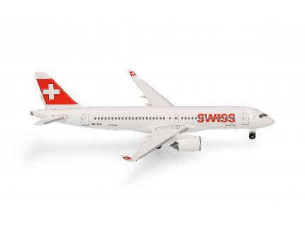 AIRBUS A220-300 SWISS HERPA 1/500°