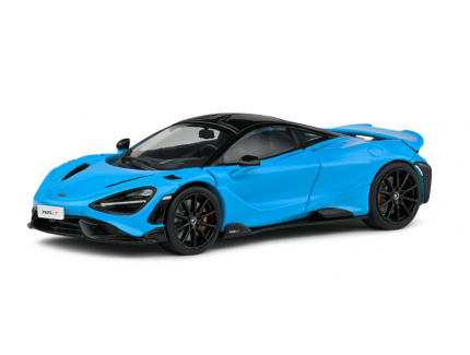 MCLAREN 765LT CURACAO BLUE SOLIDO 1/43°