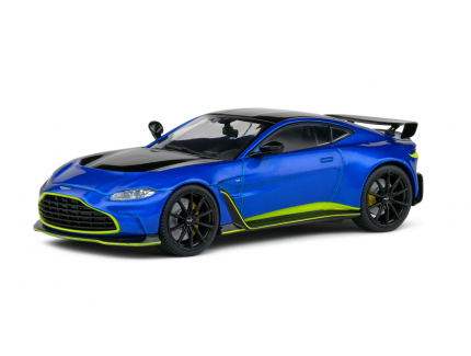 ASTON MARTIN V12 VANTAGE BLUE/YELLOW SOLIDO 1/43°