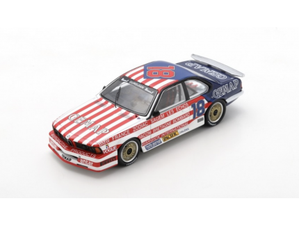 BMW 635 CSi N°18 CHAMPIONNAT DE FRANCE PRODUCTION 1985 SPARK 1/43°