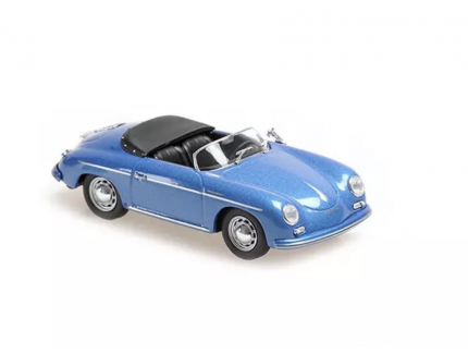 PORSCHE 356 SPEEDSTER BLUE 1956 MAXICHAMPS 1/43°