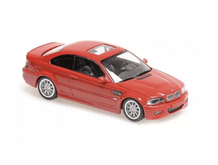 BMW M3 COUPE (E46) RED 2001 MAXICHAMPS 1/43°