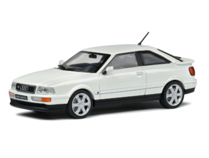 AUDI COUPE S2 PEARL WHITE 1992 SOLIDO 1/43°