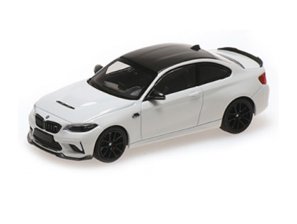 BMW M2 CS BLANC JANTE NOIR 2020 MINICHAMPS 1/43°