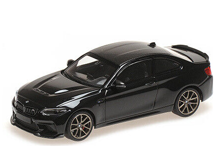 BMW M2 CS NOIR JANTE OR 2020 MINICHAMPS 1/43°