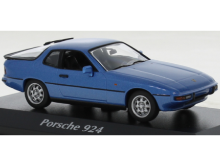 PORSCHE 924 BLEU MAXICHAMPS 1/43°