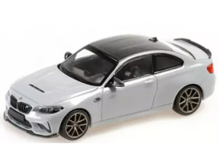 BMW M2 CS GRIS JANTES OR MINICHAMPS 1/43°