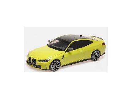 BMW M4 2020 JAUNE MINICHAMPS 1/18°