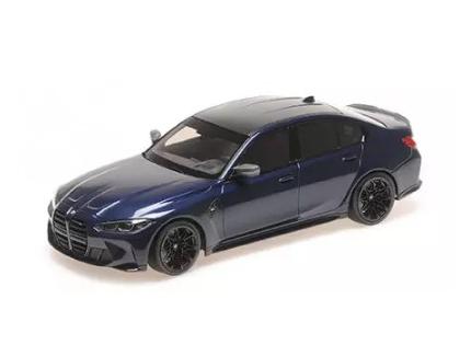 BMW M3 2020 BLEU METALIC MINICHAMPS 1/18°