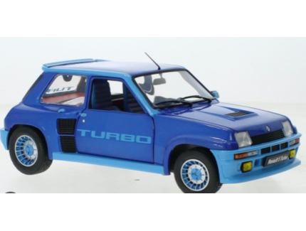 RENAULT 5 TURBO BLEU 1981 - SOLIDO 1/18