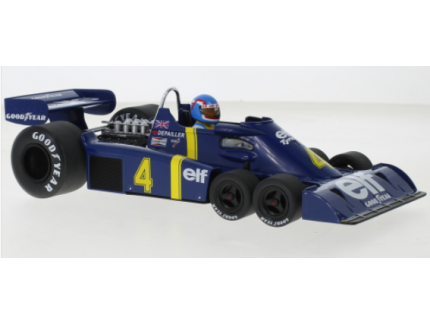 TYRRELL P34 #4 DEPAILLER EQUIPE ELF TYRRELL MODEL CAR 1/18°