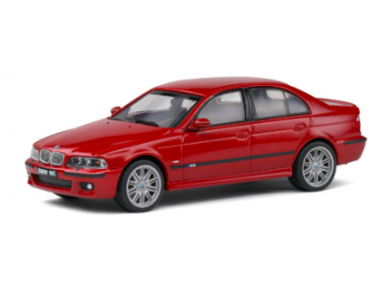 BMW E39 M5 IMOLA RED 2004 - SOLIDO 1/43