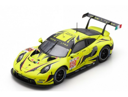 PORSCHE 911 RSR - 19 N°60 IRON LYNX 24H Le Mans 2023 C. Schiavoni - M. Cressoni - A. Picariello  - SPARK 1/43