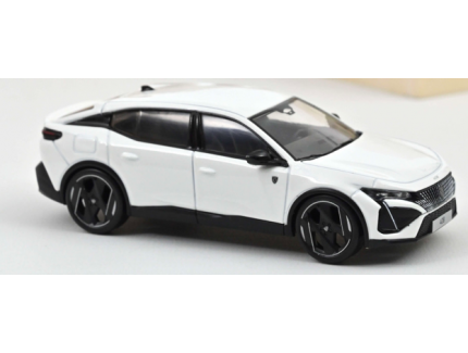 Peugeot 408 GT Hybrid 2023 Pearl White - Norev 1/43