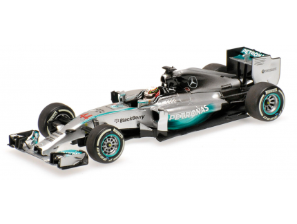 MERCEDES-BENZ AMG PETRONAS F1 TEAM W05 LEWIS HAMILTON CHAMPION DU MONDE 2014 MINICHAMPS 1/43°